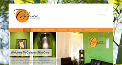 Desktop Screenshot of calayanskincare.com